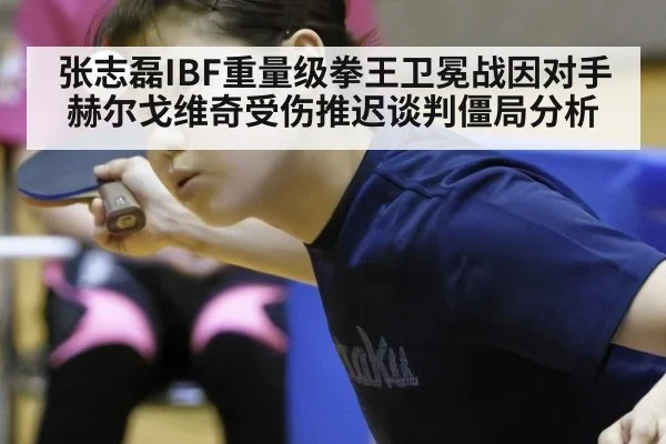 张志磊IBF重量级拳王卫冕战因对手赫尔戈维奇受伤推迟谈判僵局分析